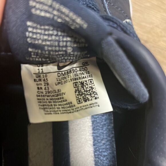 Mens NIKE SB Zoom Blazer Low Pro GT "Denim Swoosh" Sneaker Size 11 - Picture 6 of 8